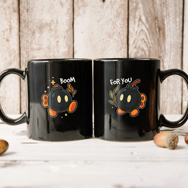 Bomb Characters Matching Mugs For Couples